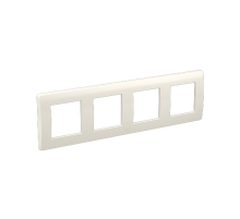 Рамка на 2+2+2+2 модуля (4-местная). белая. RAL9010  75014W  DKC