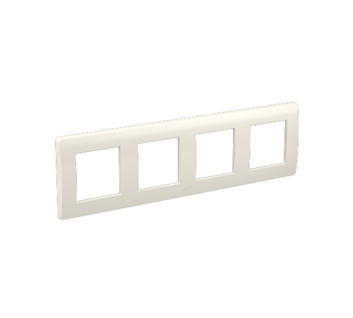 Рамка на 2+2+2+2 модуля (4-местная). белая. RAL9010  75014W  DKC