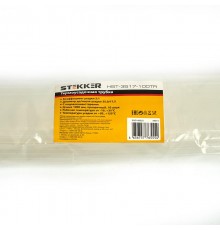 Термоусадочная трубка 35,0/17,5 длина 100 см усадка 2:1 прозрачный HST-3517-100TR  49014  STEKKER