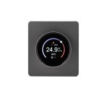 Терморегулятор ROUND Wi-Fi с/у титан  KR-78-0728-2  Kranz