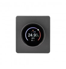 Терморегулятор ROUND Wi-Fi с/у титан  KR-78-0728-2  Kranz