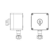 Взрывозащищенный пост управления из полиэстера CPE-P-03-(1xPB54(11))-1xKAEPM2MHK-20(C)1Ex d e IIC Т5 Gb / Ex tb IIIC T95°C DbIP66/КЗ  2231.031.22.11A