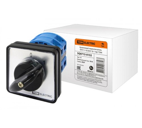 Кулачковый переключатель КПУ11-10/2037   SQ0715-0152  TDM