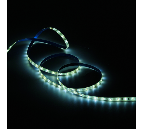 Лента светодиодная Elementary 2835/60-SMD 4.8W 12V DC холодный белый IP66 (ZIP Bag 5м)  356000305  Gauss