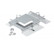 Монтажная секция для канала OKA-G 40140 для лючка GES9 (сталь) (OKA-G A 40140 9)  7424324  OBO Bettermann