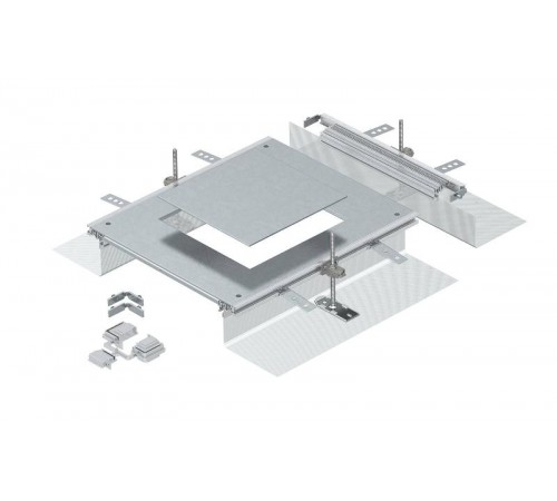 Монтажная секция для канала OKA-G 40140 для лючка GES9 (сталь) (OKA-G A 40140 9)  7424324  OBO Bettermann