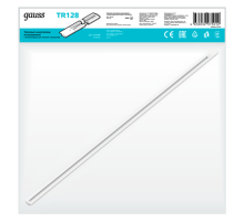 Шинопровод осветительный встраиваемый 2м белый (с адаптером питания и заглушкой)  TR128  Gauss