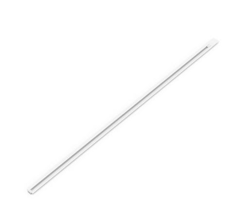 Шинопровод осветительный встраиваемый 2м белый (с адаптером питания и заглушкой)  TR128  Gauss