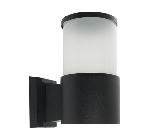 Светодиодный светильник аритектурный 230V E27, DH0904, черный (на стену вверх)  11656  FERON