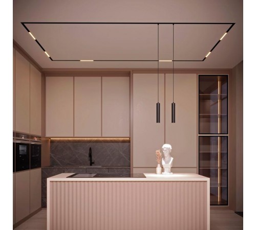 Трек встраиваемый MAG-ORIENT-TRACK-2652-FDW-2000 (BK) (Arlight, IP20 Металл, 3 года)  033634  Arlight