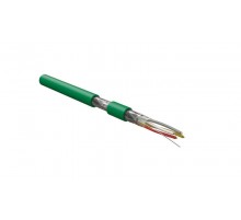 KNX-F-4x20/1-PVC-GR (500 м) Кабель интерфейса KNX/EIB, 4х20 AWG, однопроволочные жилы (solid), F/UTP, PVC, зеленый  444100  Hyperline