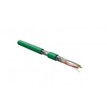 KNX-F-4x20/1-PVC-GR (500 м) Кабель интерфейса KNX/EIB, 4х20 AWG, однопроволочные жилы (solid), F/UTP, PVC, зеленый  444100  Hyperline
