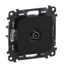 Valena ALLURE DIY Антрацит Розетка TV "звезда" 0-2400 Мгц  753971  Legrand