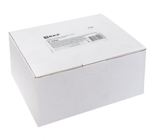 Коробка напольная под лючок C-Line 8 cl-ln-8 для заливки в бетон, сталь  cl-knl-8  EKF