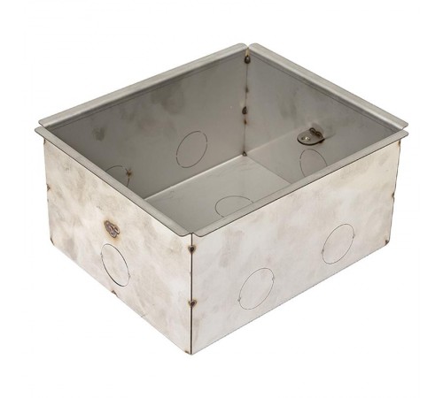 Коробка напольная под лючок C-Line 8 cl-ln-8 для заливки в бетон, сталь  cl-knl-8  EKF