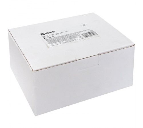 Коробка напольная под лючок C-Line 8 cl-ln-8 для заливки в бетон, сталь  cl-knl-8  EKF