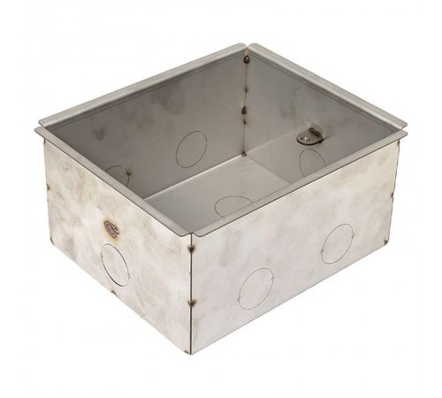 Коробка напольная под лючок C-Line 8 cl-ln-8 для заливки в бетон, сталь  cl-knl-8  EKF