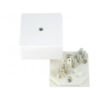 Коробка распределительная 60х60х30 с клеммником IP40  КРК2701  HEGEL