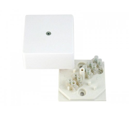 Коробка распределительная 60х60х30 с клеммником IP40  КРК2701  HEGEL