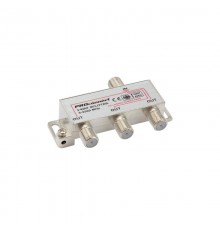 ДЕЛИТЕЛЬ  ТВ  х 3 под F разъём 5-2500 МГц "СПУТНИК"  05-6202-4  PROconnect
