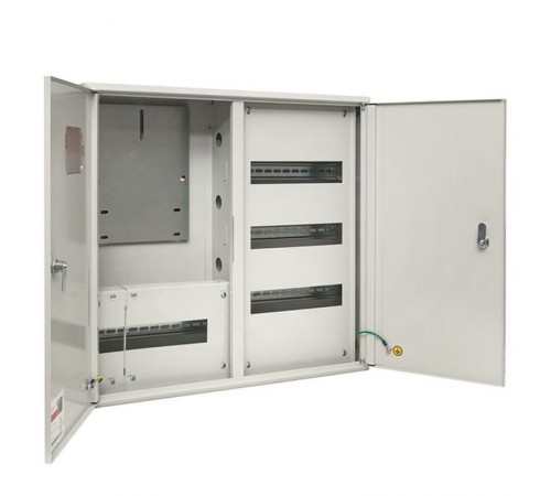 Щит учетно-распределительный навесной ЩРУН 3/48 2-х дверный (ВхШхГ) 580х620х165мм IP31 PROxima  mb23-3/48-2  EKF