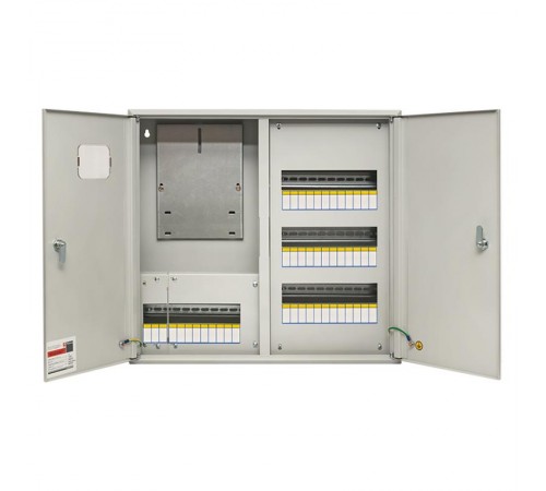 Щит учетно-распределительный навесной ЩРУН 3/48 2-х дверный (ВхШхГ) 580х620х165мм IP31 PROxima  mb23-3/48-2  EKF