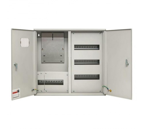 Щит учетно-распределительный навесной ЩРУН 3/48 2-х дверный (ВхШхГ) 580х620х165мм IP31 PROxima  mb23-3/48-2  EKF