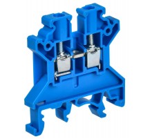 Колодка клеммная CTS 4мм2 синяя  YCT10-00-K07-004  IEK