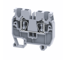 Мини-клемма проходная пружинная OptiClip CXM-2,5-I-24A-(0,2-2,5)-серый  331821  КЭАЗ