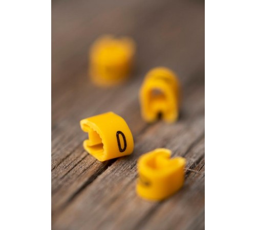 Маркер-кабельный 6,0кв.мм "0" (500шт.) (ЕС-3) EKF PROxima  plc-KM-6-0  EKF