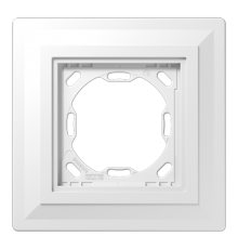 Монтажная рамка для установки в гипсокартон или под штукатурку, 1 пост; гипс; белый; LS Zero  PA981G125-0  Jung
