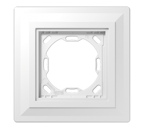 Монтажная рамка для установки в гипсокартон или под штукатурку, 1 пост; гипс; белый; LS Zero  PA981G125-0  Jung