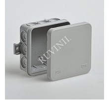 Коробка распределительная для о/п 85х85х35мм  67093  Рувинил