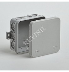Коробка распределительная для о/п 85х85х35мм  67093  Рувинил
