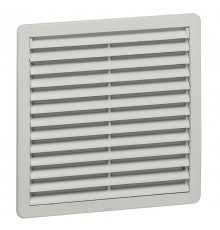 Пластмассовая вентиляционная решётка - RAL 7035 - фильтр EN 779, G3 - IP 54 - 325x325 мм  034836  Legrand