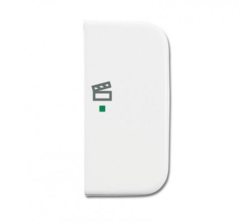 SRS-2-R-214 Клавиша двойная правая free@home, сцена, Reflex, альпийский белый6220-0-0207 ABB