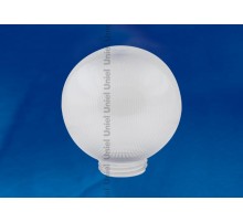 Рассеиватель для садово-паркового светильника UFP-P200A CLEAR шар сфера призма с насечками D=200мм  08090  Uniel