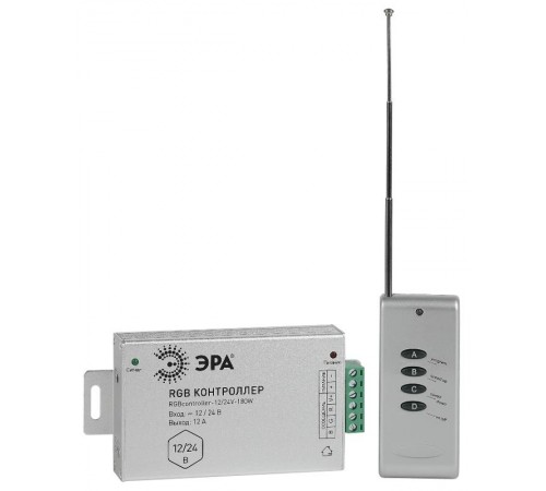 Контроллер для свет. ленты RGBcontroller-12/24V-180W/288W RGBcontroller-12/24V-180W/288W  Б0043444  ЭРА