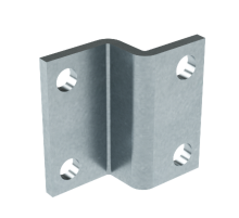 Пластина для крепления консолей BBF60 к тяжелому подвесу/профилю, горячеоцинкованная  BMD2002HDZ  DKC