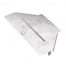 Крышка переходника симметричного Стандарт 400х200  PR16.11000  Промрукав