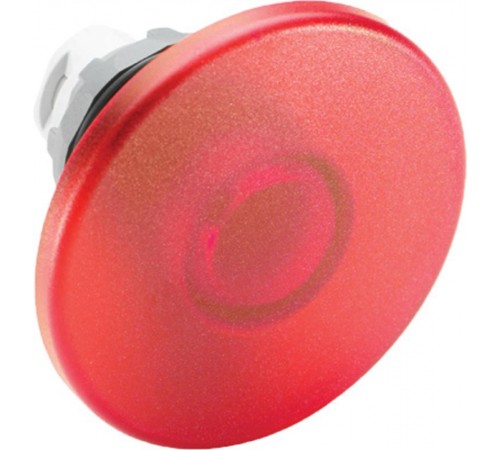Кнопка MPM2-11R ГРИБОК красная (только корпус) без фиксации с подсветкой 60мм  1SFA611125R1101  ABB