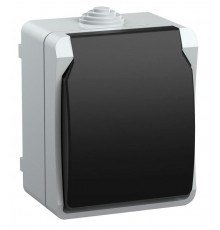 Форс Розетка 1-местная О/У с/з РСб20-3-ФСр IP54  ERS12-K03-16-54-DC  IEK