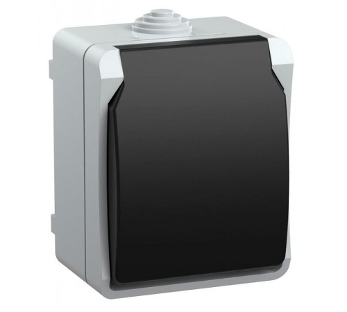 Форс Розетка 1-местная О/У с/з РСб20-3-ФСр IP54  ERS12-K03-16-54-DC  IEK