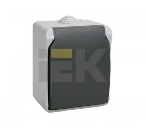 Форс Розетка 1-местная О/У с/з РСб20-3-ФСр IP54  ERS12-K03-16-54-DC  IEK