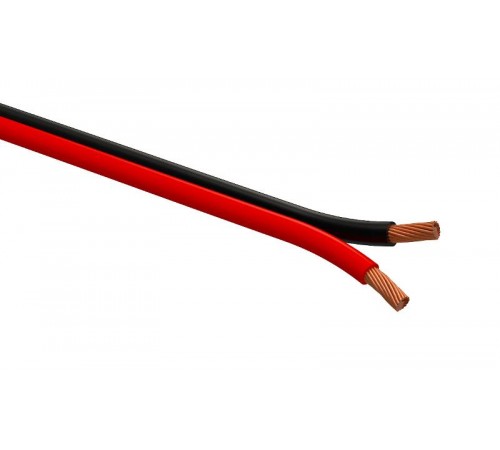 Акустический кабель ЭРА 2х1,00 мм2 красно-черный, 5 м   Б0059291  ЭРА