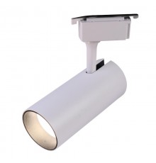 Светильник светодиодный трековый однофазный ЭРА TR5-30 COB WH 30 ватт 4000К 2100Лм белый  Б0049054  ЭРА