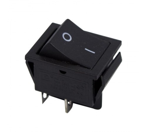 Выключатель клавишный 250V 15А (4с) ON-OFF черный  36-2310  REXANT