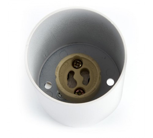 Светильник накладной потолочный под лампу, спот, ML177 MR16 20W 220V, белый  40512  Feron