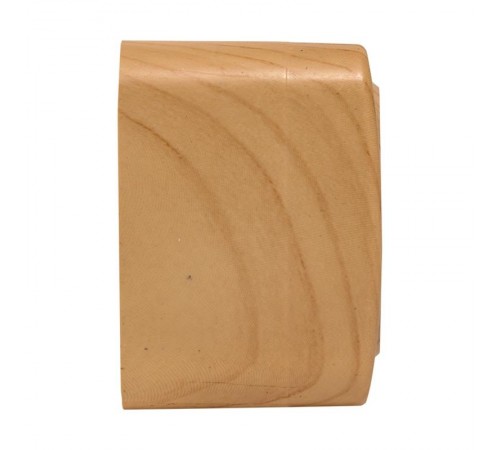 Розетка 1-местная ОП Минск 16А с заземлением светлое дерево EKF  EGR16-028-30  EKF