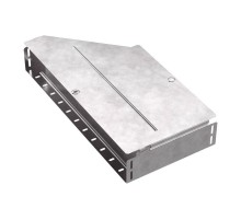 Переходник правый с крышкой Стандарт 600х400х100   PR16.0735  Промрукав